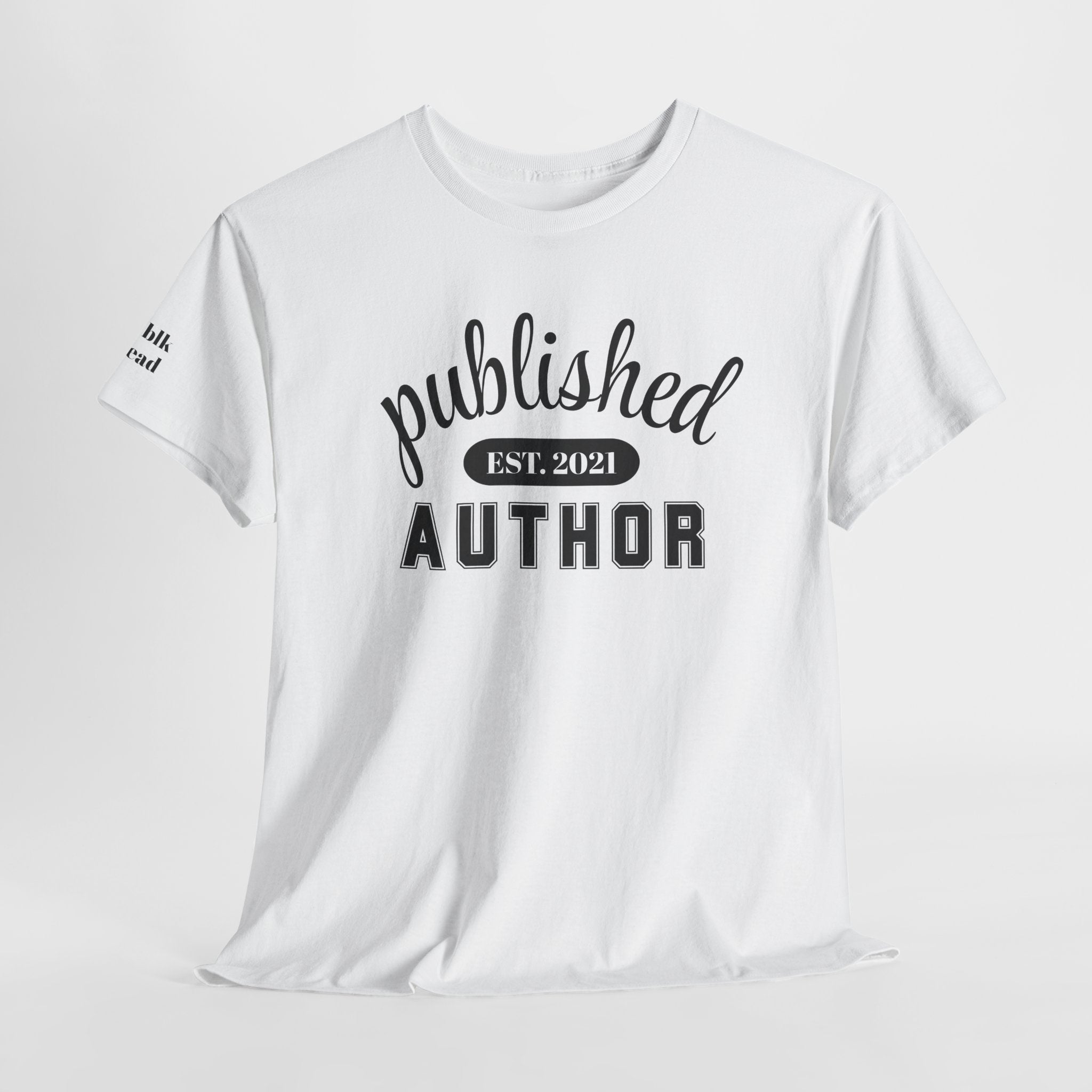 Personalized Published Author T-Shirt