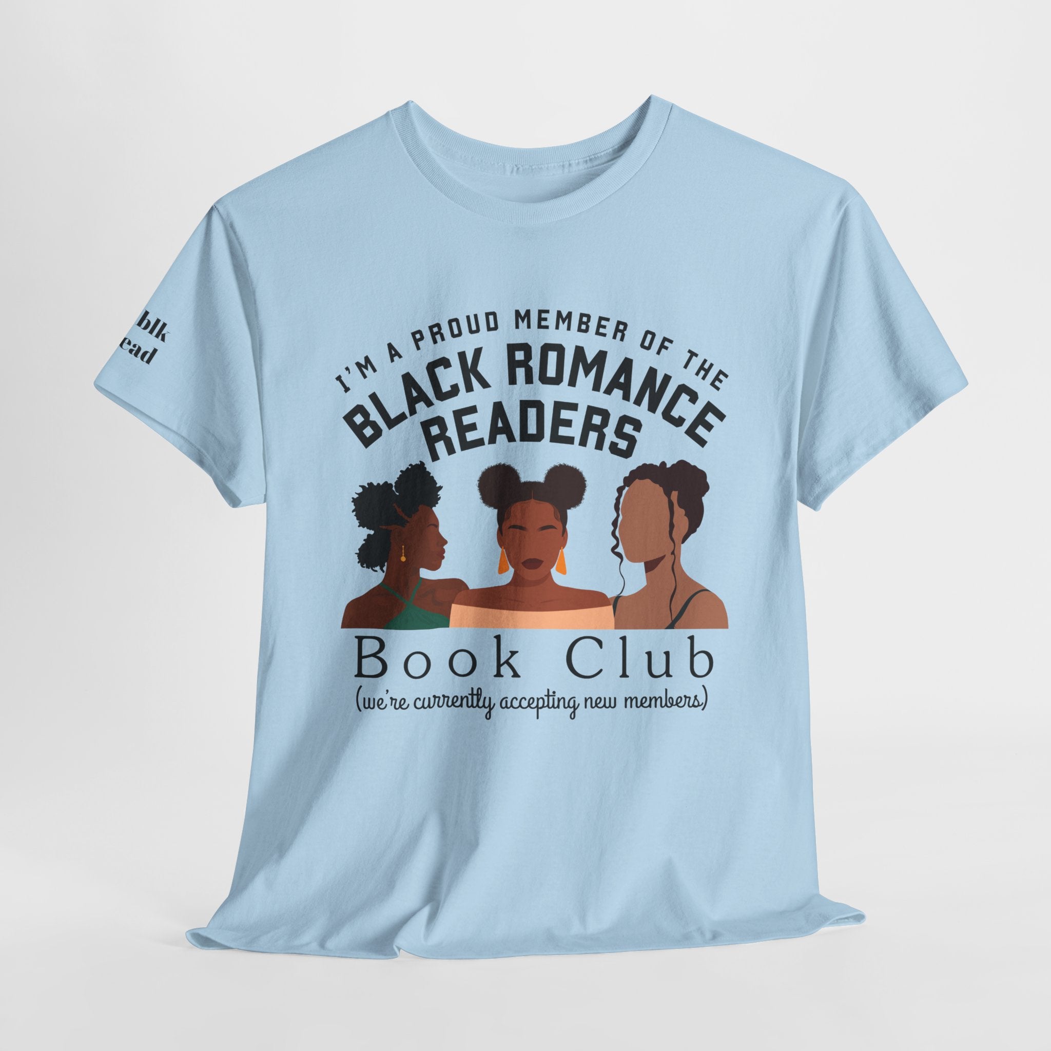 BOOK CLUB T-SHIRT BLACK ROMANCE