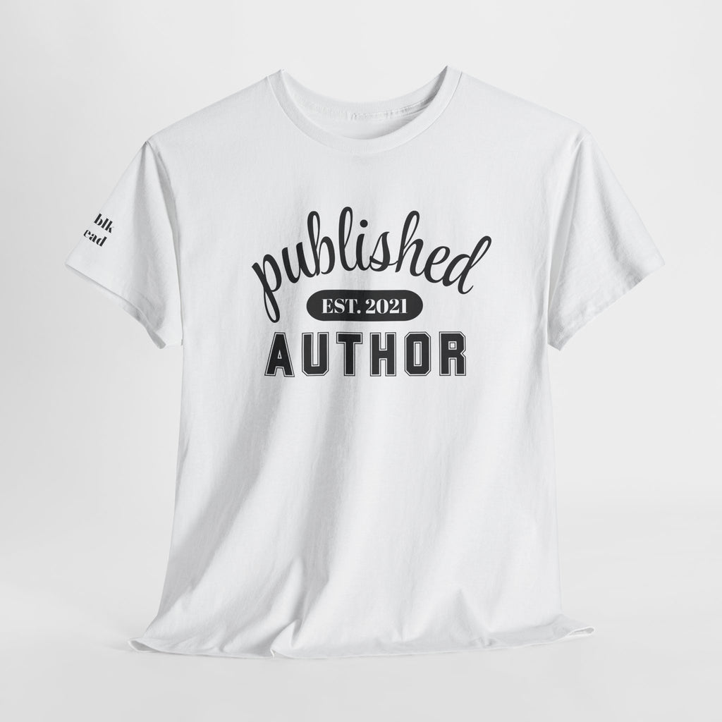 Personalized Published Author T-Shirt
