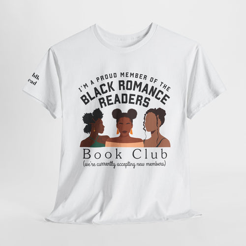BOOK CLUB T-SHIRT BLACK ROMANCE
