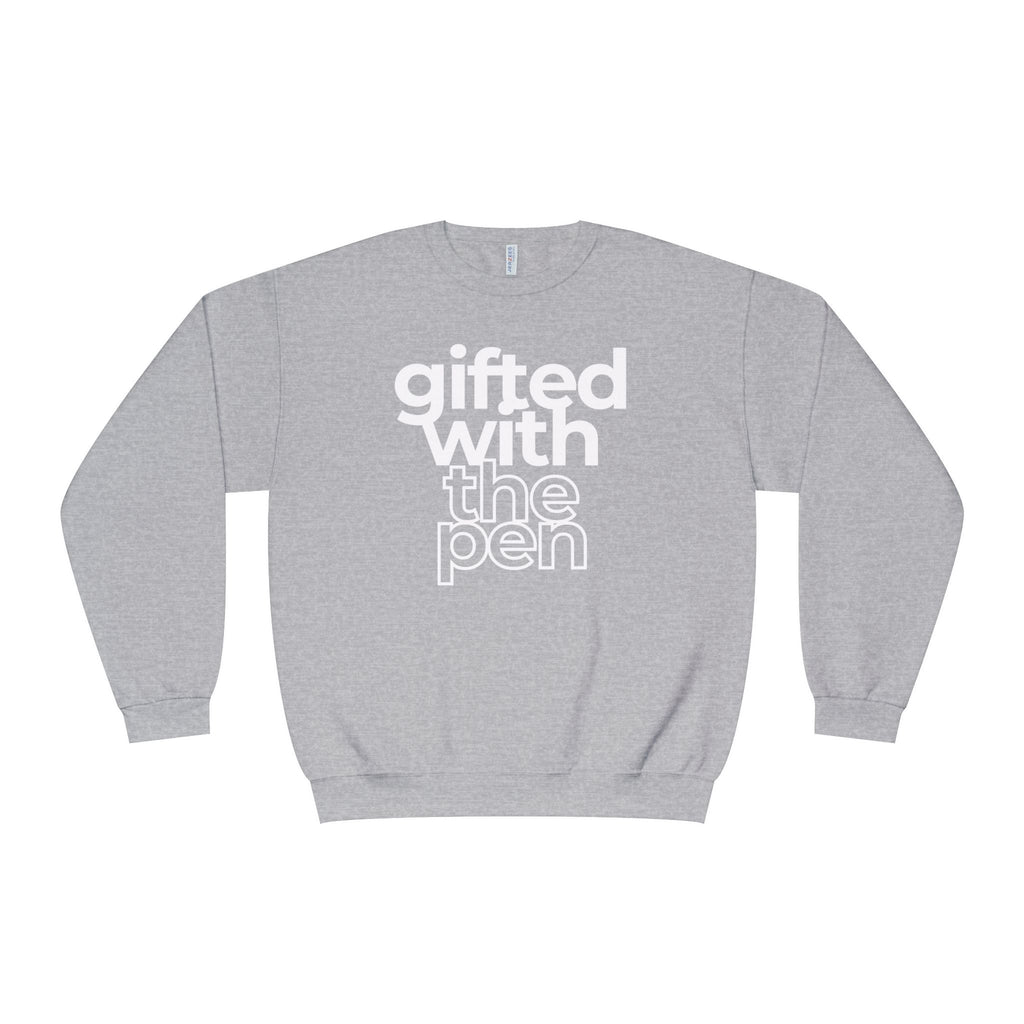 Gifted with The Pen Unisex Crewneck