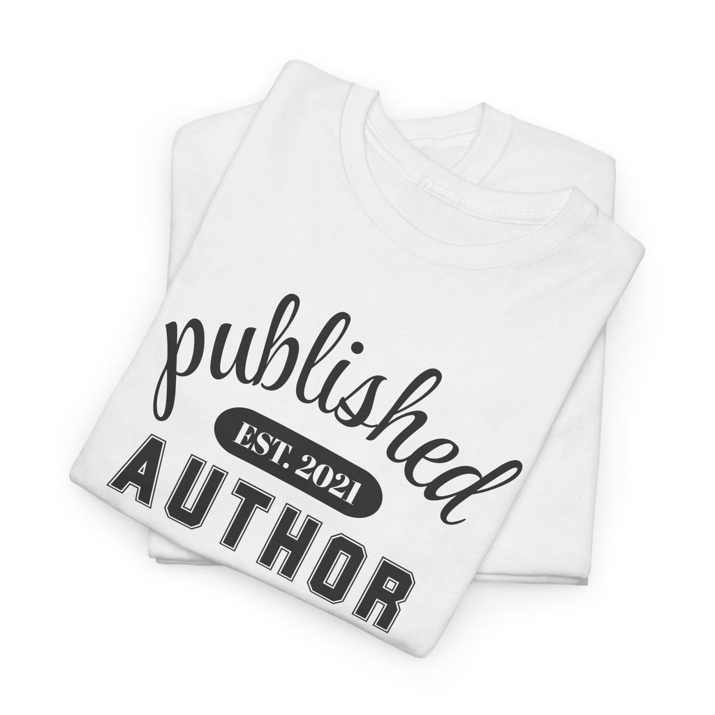 Personalized Published Author T-Shirt