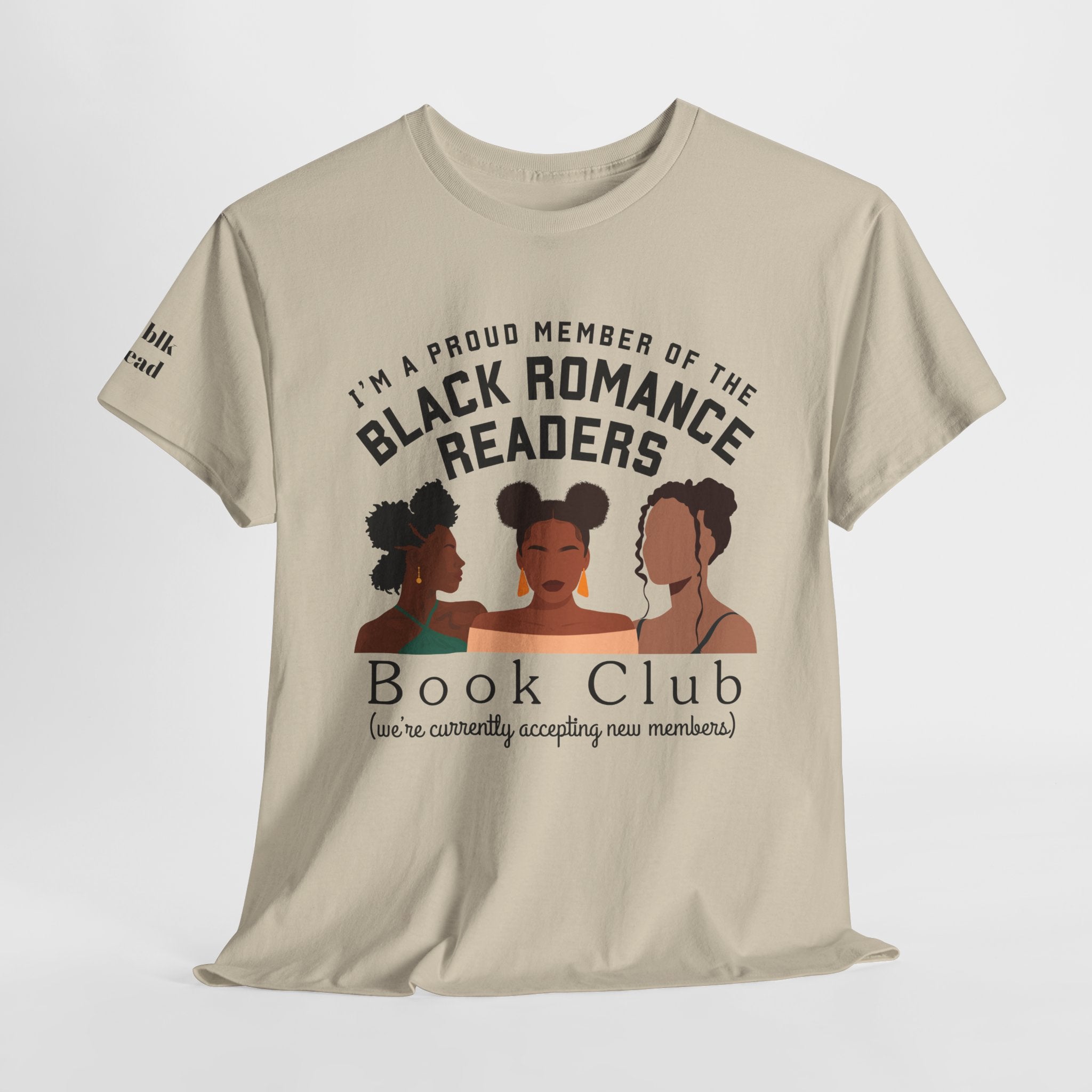 BOOK CLUB T-SHIRT BLACK ROMANCE