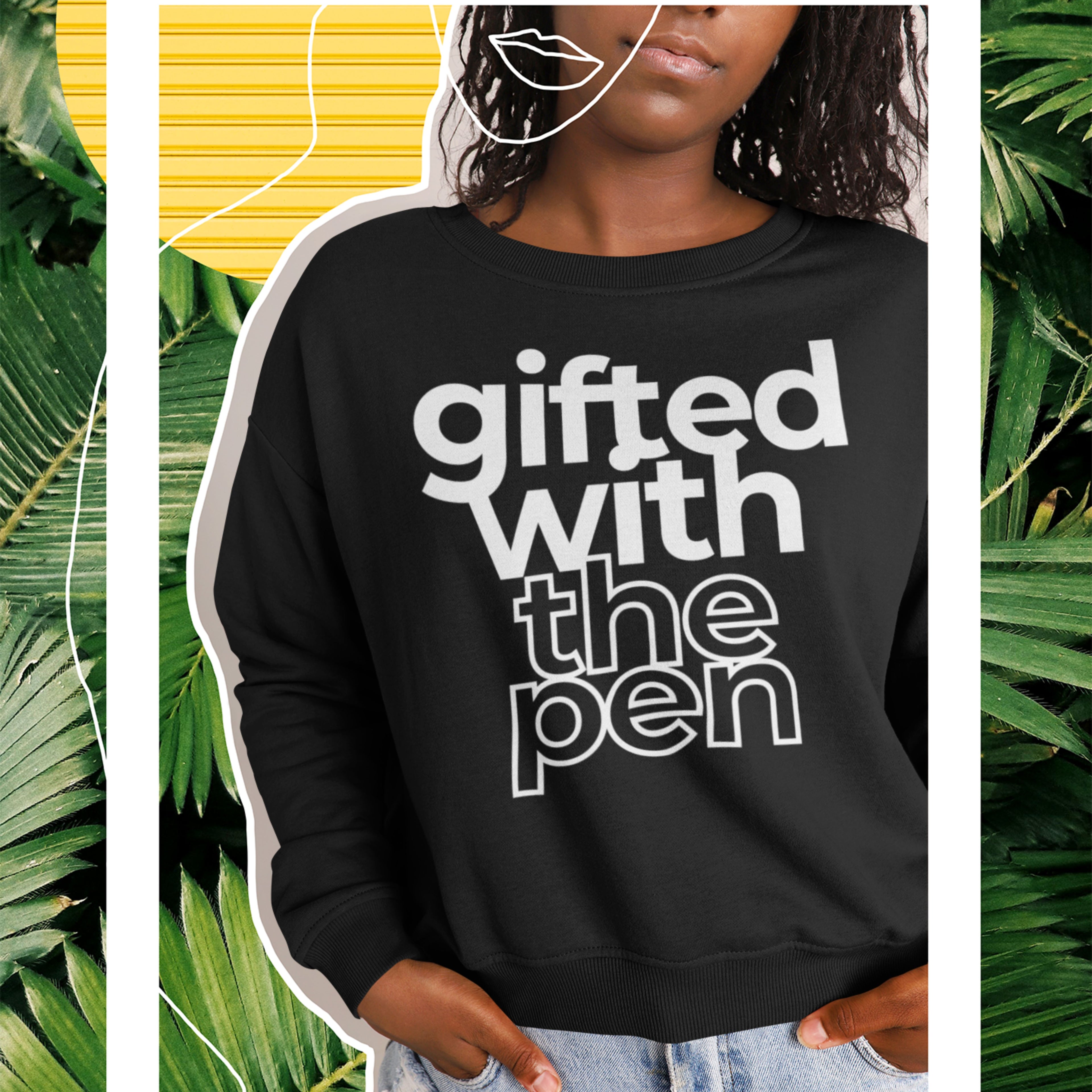 Gifted with The Pen Unisex Crewneck