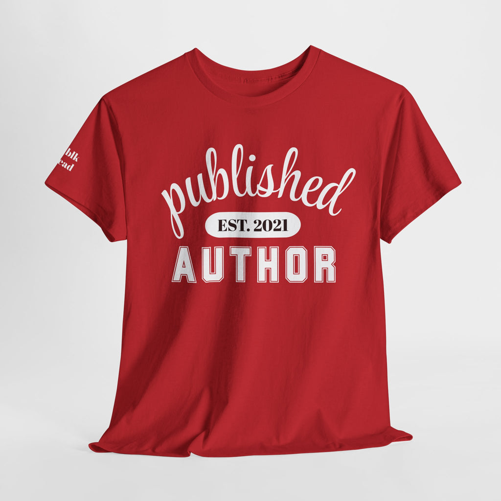 Personalized Published Author T-Shirt